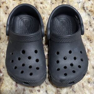 CROCS Kids Black Shoes Unisex Child 8